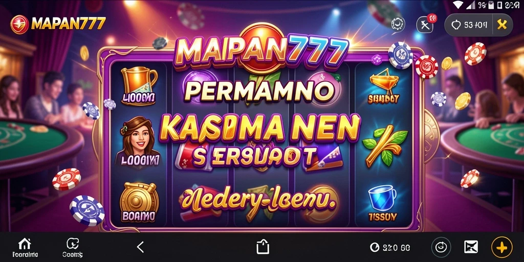 Tampilan menarik dan gameplay seru di MAPAN777.