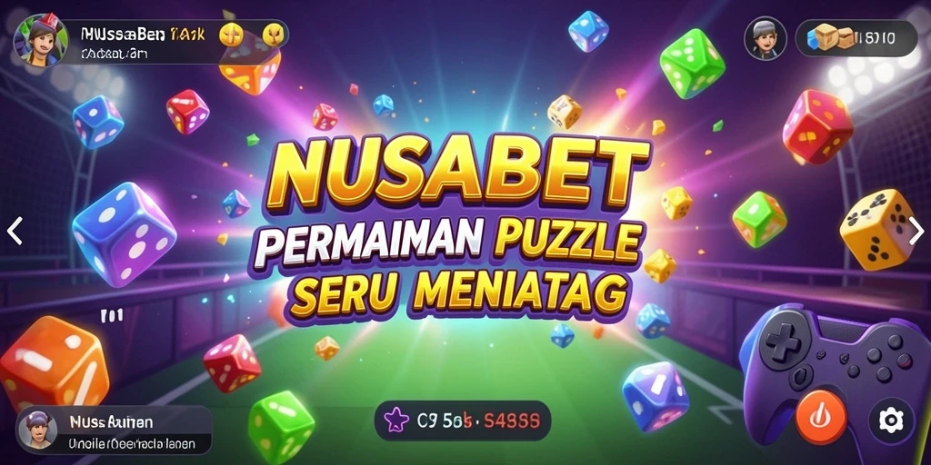 Tampilan gameplay NUSABET yang menarik dan penuh tantangan.