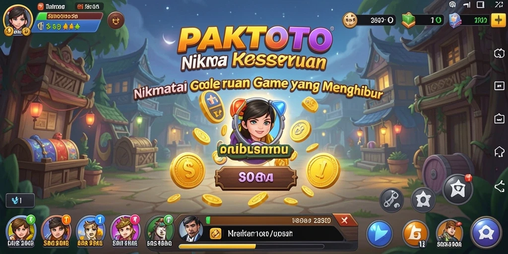 Gameplay PAKTOTO yang menyenangkan dan adiktif dalam bentuk Idle.