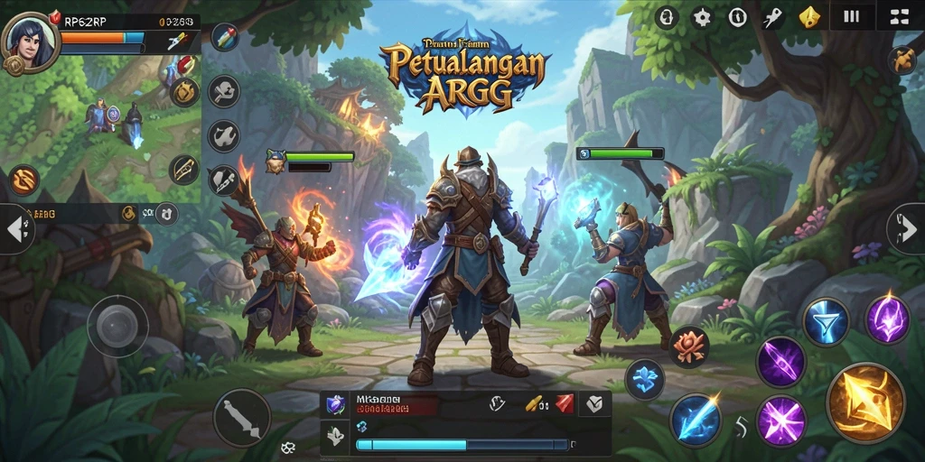 Tampilan gameplay RP62RP yang seru dan mengasyikkan.