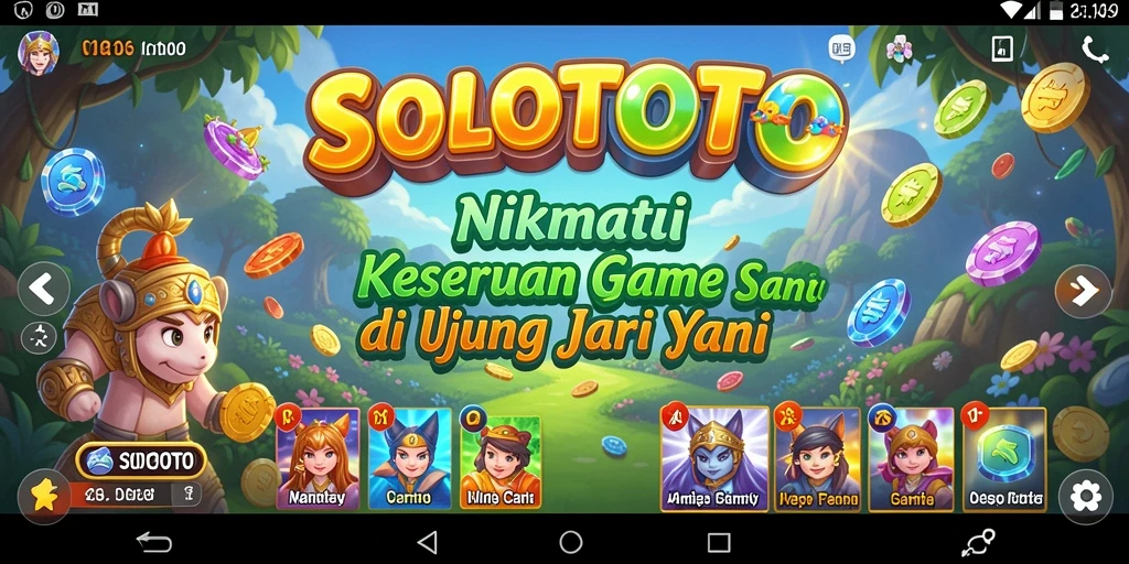 Tangkapan layar menunjukkan keseruan gameplay <strong>SOLOTOTO</strong> yang penuh inovasi.