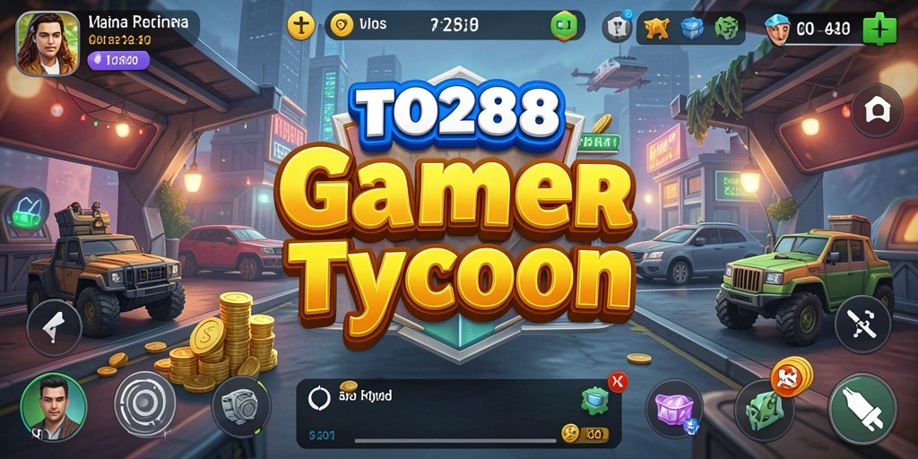 Screenshot gameplay TO288 menampilkan aksi manajemen Tycoon yang mendebarkan.
