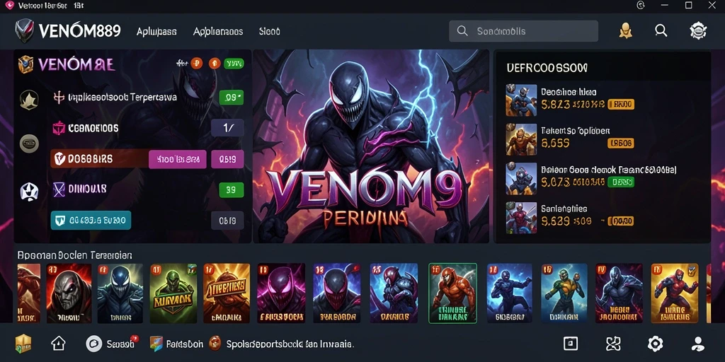Tampilan gameplay Sportsbook di VENOM889 yang menarik.